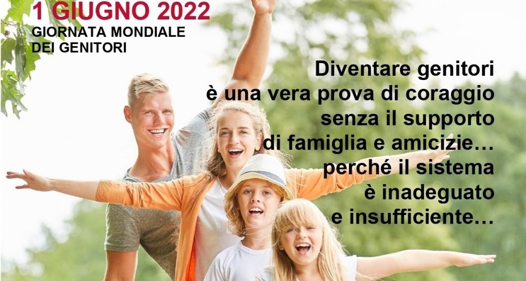 1 Giugno Giornata Mondiale Dei Genitori 1° Giugno – Giornata Mondiale dei Genitori – FIRST Romagna