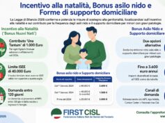 Incentivo natalità, bonus asilo nido 2026 e supporto domiciliare per minori con gravi patologie: requisiti, importi e domanda Inps nella guida First Cisl
