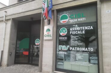 Inaugurazione nuova sede Cisl a Rieti