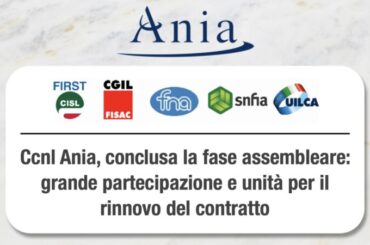 Presentata a Roma la piattaforma di rinnovo del CCNL Ania