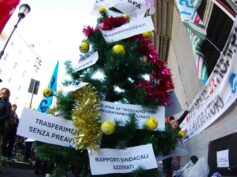 Continua il Presidio delle lavoratrici e dei lavoratori CONSAP davanti al MEF