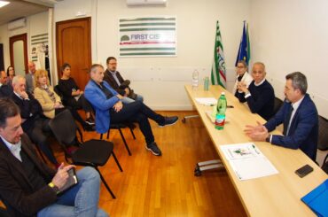 Incontro degli assicurativi di First Cisl Roma e Rieti con il Segretario nazionale Antonio Zanelli