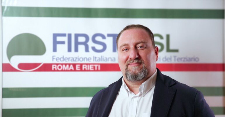 Fabio Manni, nuovo Segretario First Cisl Unicredit a Roma