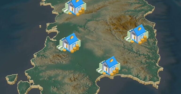 La desertificazione bancaria