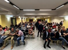 Assemblea di piazza a Sassari per la piattaforma di rinnovo del CCNL Abi