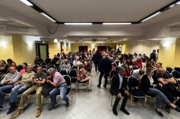 Assemblea di piazza a Sassari per la piattaforma di rinnovo del CCNL Abi