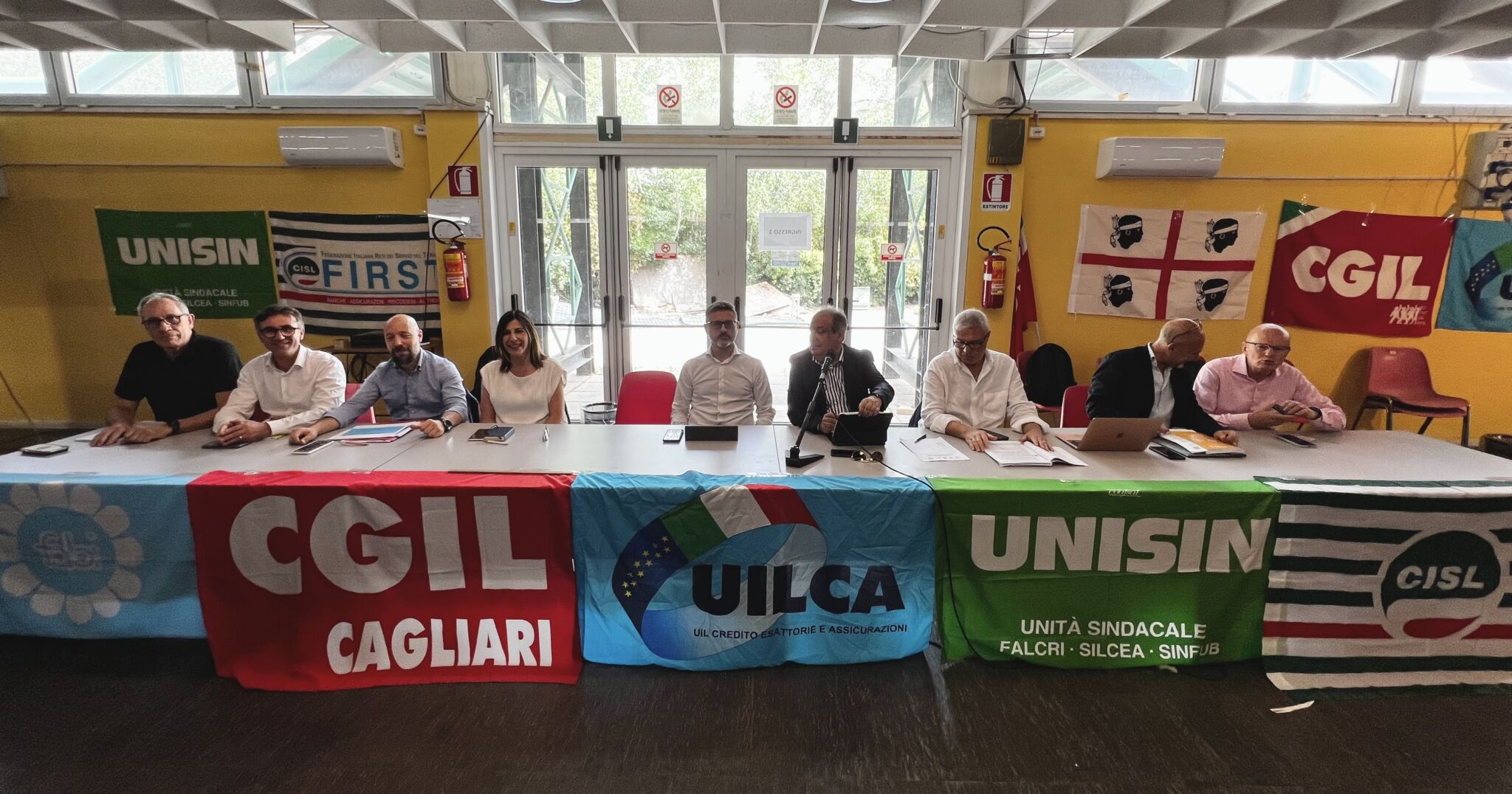Il tavolo dei relatori