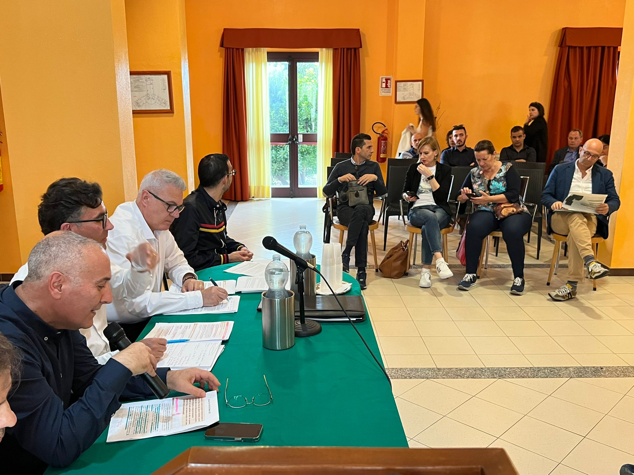Un altro scorcio della sala