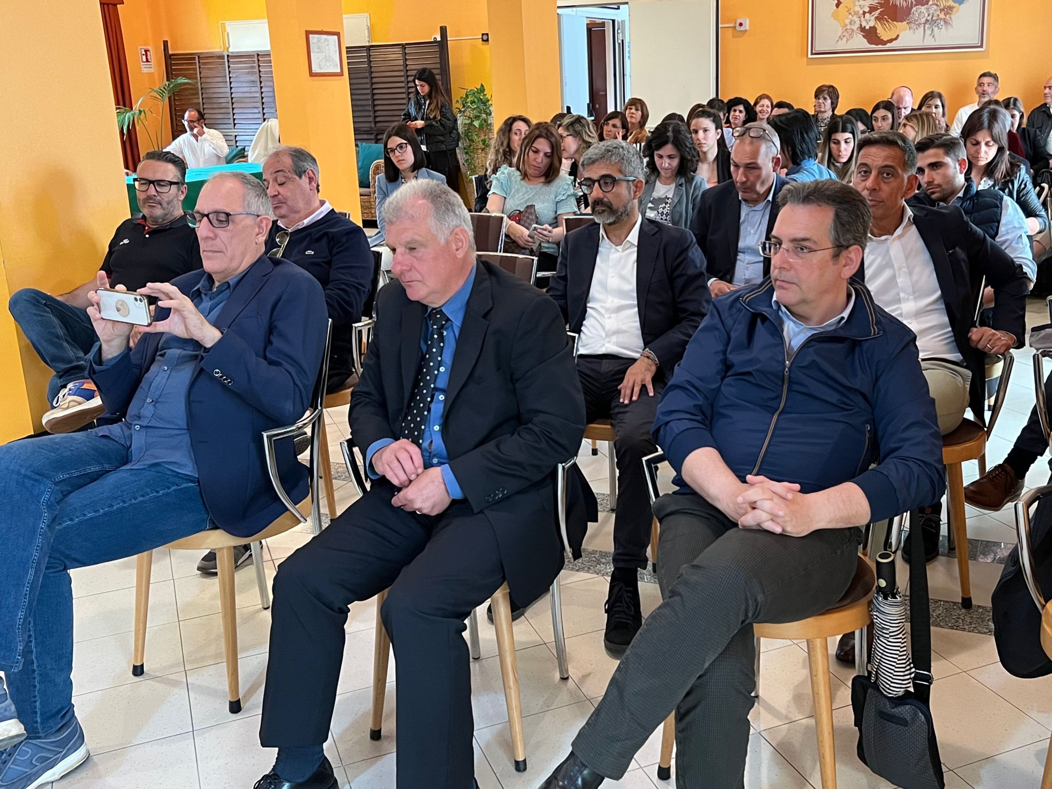 Uno scorcio della sala