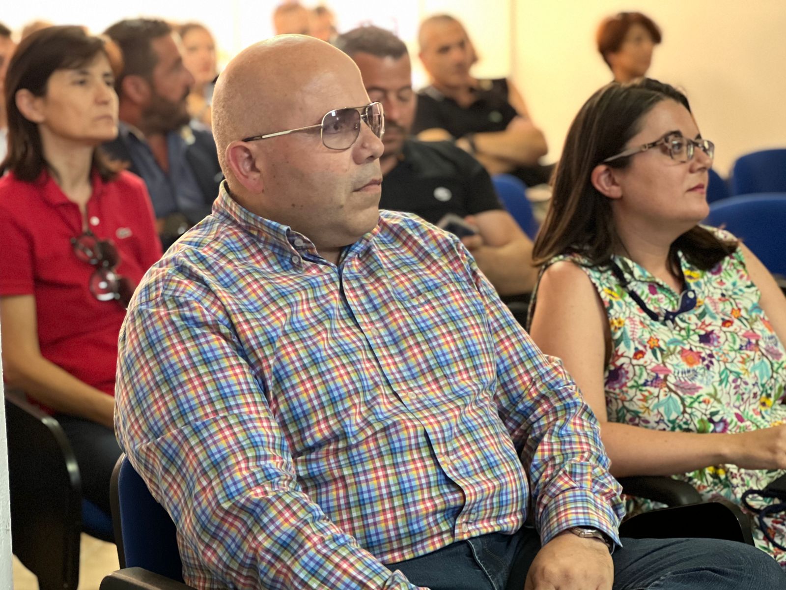 Alberto Staffa (segreteria Cisl Ogliastra e First Cisl Ogliastra) e Alessandra Demurtas (Segretaria Territoriale First Cisl dell'Ogliastra)