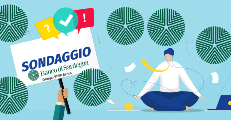 Il Banco di Sardegna è sorpreso dai risultati di un sondaggio tra i clienti