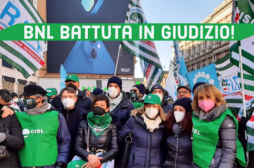 La Bnl bastonata in giudizio dai lavoratori