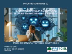 Salute e sicurezza, seminario First Cisl Sardegna per i quadri sindacali