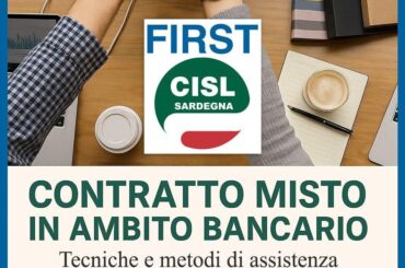 Grande partecipazione al seminario formativo sul c.d. “contratto misto”di First Cisl Sardegna