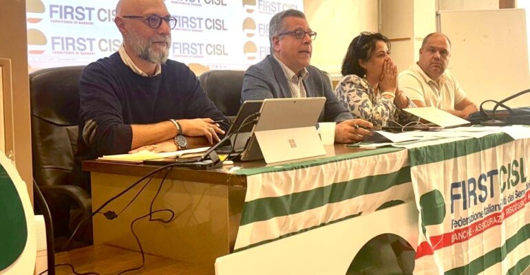 Sassari, il Consiglio Generale First CISL rilancia l’azione sindacale sul territorio