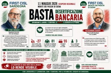Sardegna, banche sempre più lontane: lo sciopero MPS accende la protesta