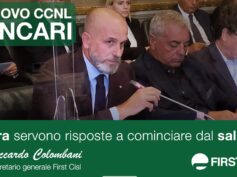 Contratto nazionale dei bancari, Colombani: ora servono risposte a cominciare dal salario