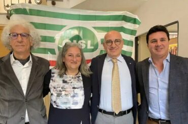 Congresso First Cisl Ragusa Siracusa. Rita Mizzi riconfermata segretaria generale con Giuseppe Branca e Vincenzo Scribano