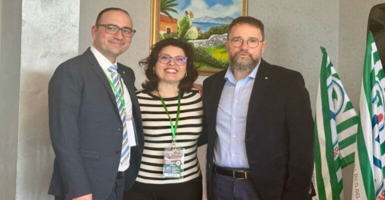 Congresso First Cisl Palermo Trapani nel segno della continuità. Fabio Sidoti confermato segretario generale. Giovanna Batia e Rolando Caruso restano in segreteria