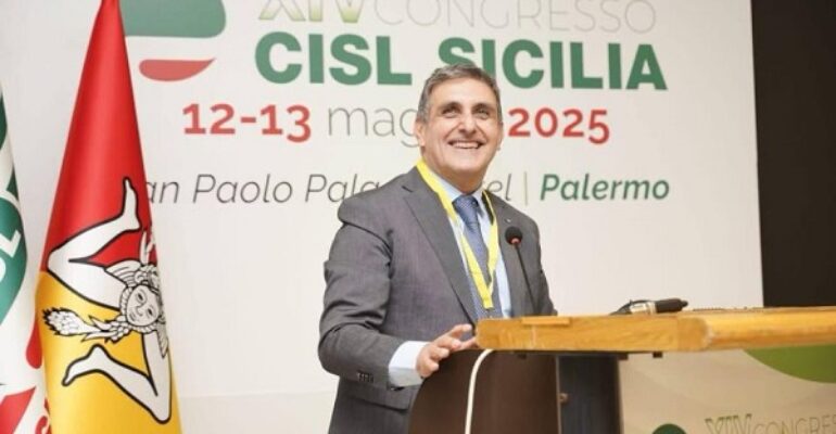 Cisl Sicilia non cambia. Leonardo La Piana riconfermato segretario generale. Restano in segreteria Vera Carasi ed Emanuele Gallo. Delegati First Cisl presenti al congresso