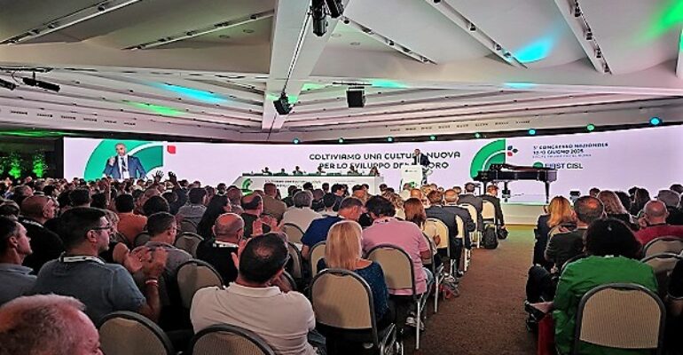 “Coltiviamo una cultura nuova per lo sviluppo del lavoro”. A Roma i lavori del III Congresso nazionale First Cisl
