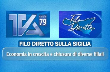 Filo Diretto su banche ed economia regionale, Fabio Sidoti ospite di Tva Sicilia