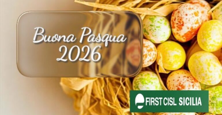 First Cisl Sicilia augura Buona Pasqua