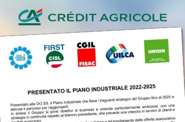 Credit Agricole Italia, presentato il piano industriale 2022 – 2025
