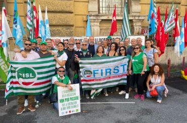 Presidio sindacale Ader presso la sede del Ministero dell’economia e delle finanze