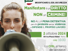 Manifestare è un diritto non un crimine