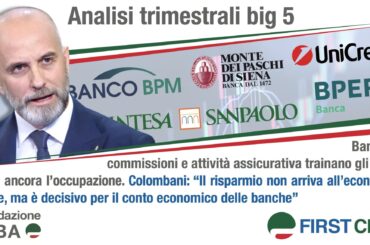 Riccardo Colombani: il risparmio non arriva all’economia reale, ma è decisivo per il conto economico delle banche