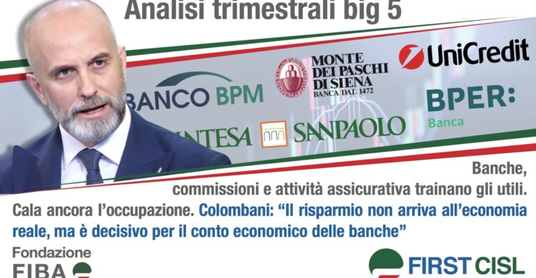 Riccardo Colombani: il risparmio non arriva all’economia reale, ma è decisivo per il conto economico delle banche
