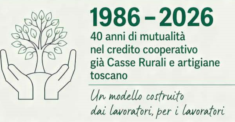 40 ANNI DI CASSA MUTUA TOSCANA