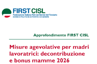 MISURE AGEVOLAZIONIPER MADRILAVORATRICI DECONTRIBUZIONE E BONUS MAMME 2026
