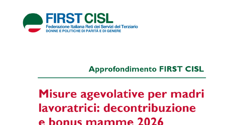 MISURE AGEVOLAZIONIPER MADRILAVORATRICI DECONTRIBUZIONE E BONUS MAMME 2026