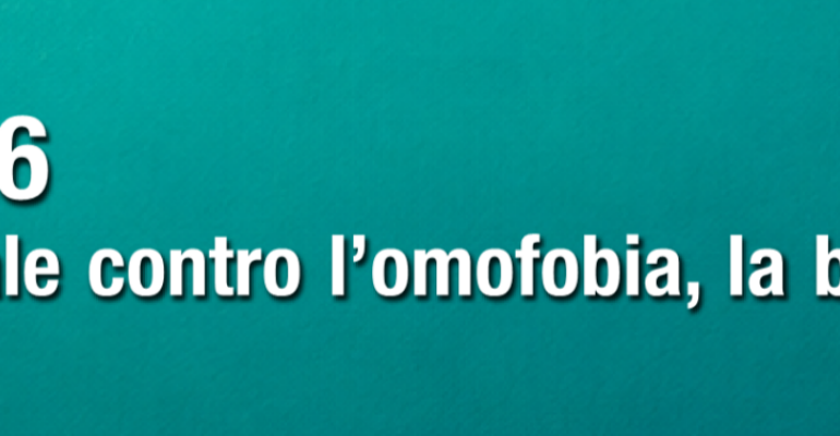 Giornata Internazionale contro l’omofobia, la bifobia e la transfobia