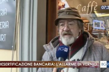La desertificazione bancaria avanza in Toscana. Al Tgr il caso Vernio e l’Osservatorio di First Cisl