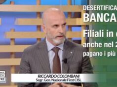 Desertificazione bancaria, Colombani a Mi manda Rai Tre: filiali in calo anche nel 2026, pagano i più fragili