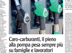 Caro carburanti. Lenzini a Toscana Oggi:”Contrattazione Aziendale, Smart working e incentivazione hub aziendali le possibili soluzioni per ridurre l’impatto per chi lavora”