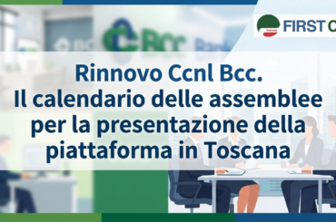 Rinnovo Ccnl Bcc. Il calendario delle assemblee per la presentazione della piattaforma in Toscana