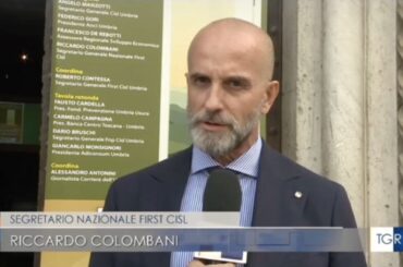 Desertificazione bancaria, Colombani al Tgr Umbria: serve un soluzione politica, subito classifiche di sostenibilità e osservatori regionali