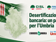 Desertificazione bancaria in Umbria, il Protocollo d’intesa promosso da Cisl e First Cisl sulla stampa regionale