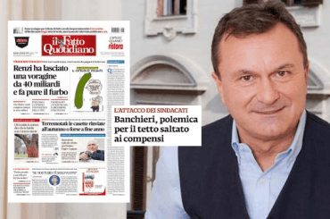 Il Fatto Quotidiano, Romani, “vergognoso stop a tetto bonus”