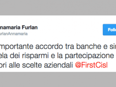 Furlan, via Twitter soddisfazione su protocollo politiche commerciali