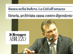 Il Messaggero, archiviata causa contro dipendente Banca Etruria