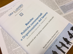 Politiche commerciali e organizzazione del lavoro, uno studio di First Cisl