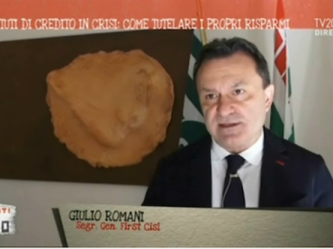 Giulio Romani su occupazione e gestione degli npl ad Attenti al Lupo su Tv2000