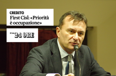 “Priorità è occupazione” sul Sole 24 Ore