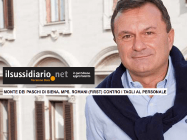Giulio Romani su IlSussidiario.net, “tagli al personale peggiorano servizio”
