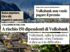 La stampa sul caso Volksbank